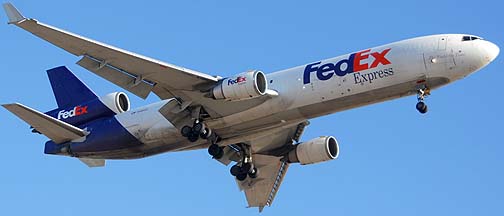 FedEx McDonnell-Douglas MD-11F N586FE, April 3, 2011